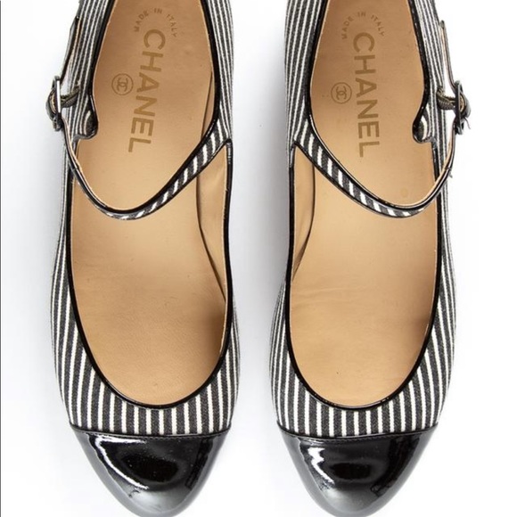 🔖SOLD🔖 EUC! Chanel Mary Jane Flats 39 - Picture 2 of 15